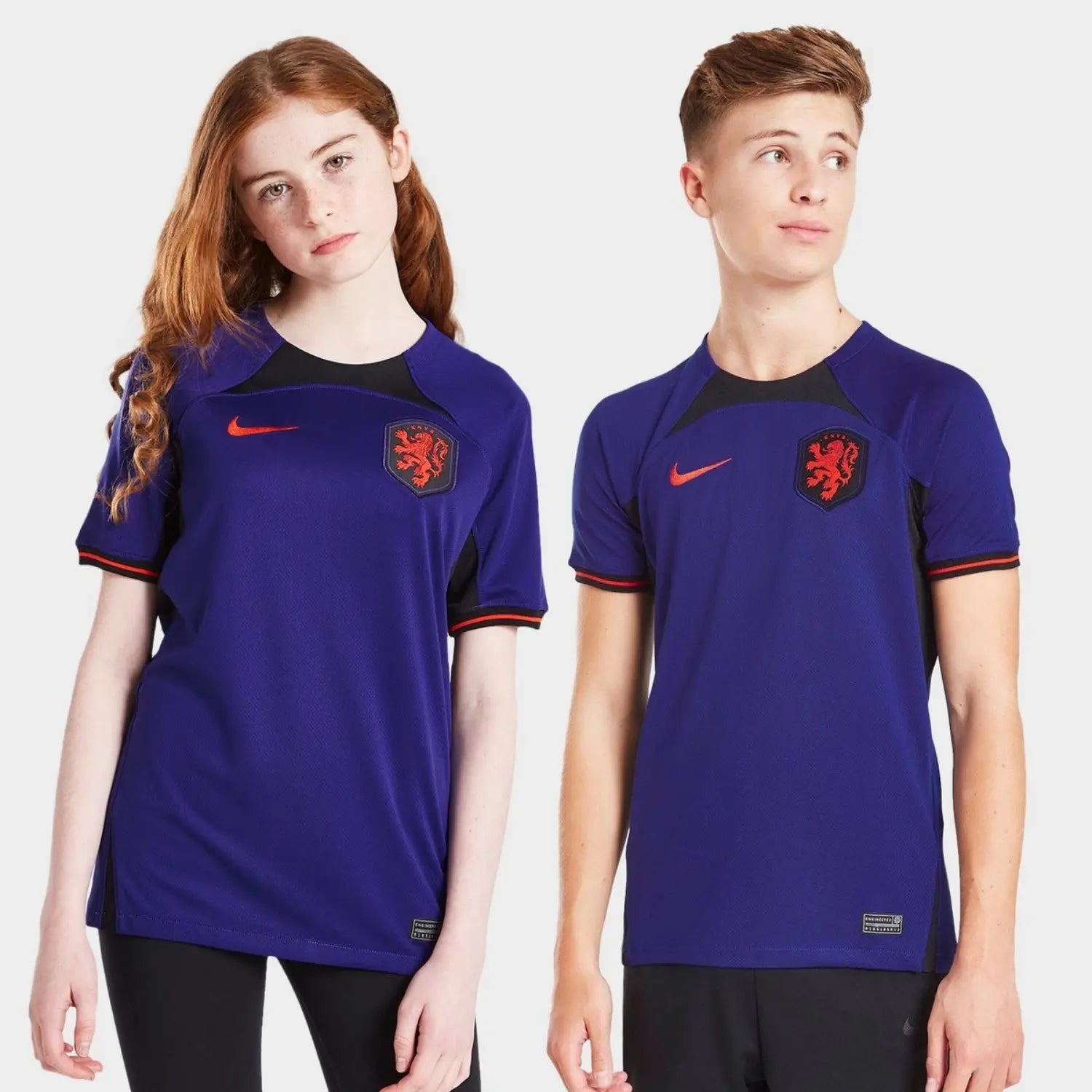 Netherlands 2022 Away Kit Junior Full Set T-shirt & short - Football DXB
